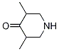 3,5-二甲基哌啶-4-酮 结构式