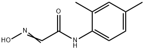 (2E)-N-(2,4-DIMETHYLPHENYL)-2-(HYDROXYIMINO)ACETAMIDE 化学構造式