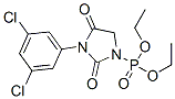 [3-(3,5-Dichlorophenyl)-2,4-dioxo-1-imidazolidinyl]phosphonic acid diethyl ester Structure
