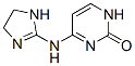 2(1H)-Pyrimidinone,  4-[(4,5-dihydro-1H-imidazol-2-yl)amino]-  (9CI),734488-40-5,结构式