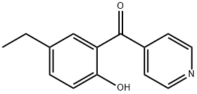 Methanone, (5-ethyl-2-hydroxyphenyl)-4-pyridinyl- (9CI) 化学構造式