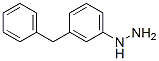 3-benzylphenylhydrazine 化学構造式