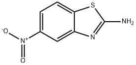 2-氨基-5-硝基苯并噻唑, 73458-39-6, 结构式