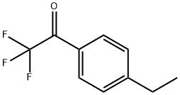 Ethanone, 1-(4-ethylphenyl)-2,2,2-trifluoro- (9CI) Struktur