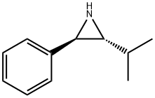 Aziridine, 2-(1-methylethyl)-3-phenyl-, trans- (9CI) 化学構造式