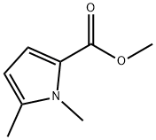 1,5-二甲基-1H-吡咯-2-羧酸甲酯, 73476-31-0, 结构式