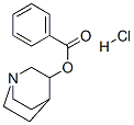 DL-3-BENZOYLOXYQUINUCLIDINE HYDROCHLORIDE Structure