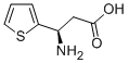 (R)-3-AMINO-3-(2-THIENYL)-PROPIONIC ACID 化学構造式