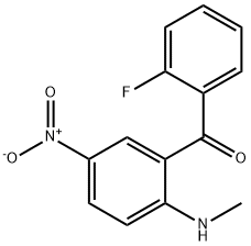 2'-FLUORO-2-METHYLAMINO-5-NITROBENZOPHENONE|2-甲氨基-5-硝基-2'-氟二苯甲酮