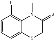 2H-1,4-Benzothiazine-3(4H)-thione,  5-fluoro-4-methyl-|