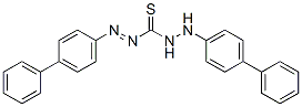 Diazenecarbothioic acid, (1,1'-biphenyl)-4-yl-, 2-(1,1'-biphenyl)-4-ylhydrazide Structure