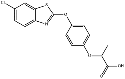 2-[4-(6-클로로벤조티아졸-2-일)옥시페녹시]프로판산
