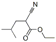 2-シアノ-4-メチル吉草酸エチル 化学構造式