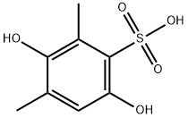 Benzenesulfonic acid, 3,6-dihydroxy-2,4-dimethyl- (9CI)|3,6-二羟基-2,4-二甲基苯磺酸