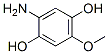 1,4-Benzenediol, 2-amino-5-methoxy- (9CI) Structure