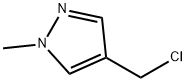4-(Chloromethyl)-1-methyl-1H-pyrazole hydrochloride Structure