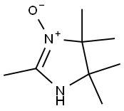 1H-Imidazole, 4,5-dihydro-2,4,4,5,5-pentamethyl-, 3-oxide (9CI) Struktur