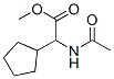 Cyclopentaneacetic acid, -alpha--(acetylamino)-, methyl ester (9CI)|