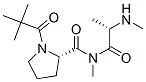 N-pivaloylprolyl-N,N'-dimethylalaninamide,73534-94-8,结构式