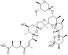 30-デオキシジアネマイシン 化学構造式