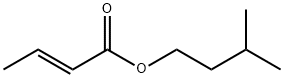 Crotonic acid isopentyl ester 结构式