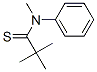 Propanethioamide,  N,2,2-trimethyl-N-phenyl- 结构式