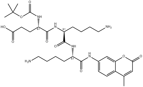73554-85-5 Boc-L-Glu-L-Lys-L-Lys-(4-メチルクマリン-7-イル)NH2