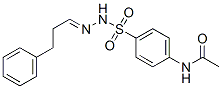 N-[4-[(3-phenylpropylideneamino)sulfamoyl]phenyl]acetamide|