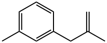 2-Methyl-3-(3-methylphenyl)prop-1-ene 结构式