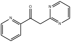 Ethanone, 1-(2-pyridinyl)-2-(2-pyrimidinyl)- (9CI) 结构式