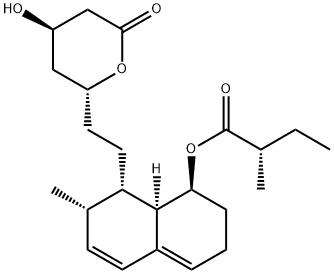 73573-88-3 (2S)-2-メチル酪酸[(1S)-1,2,3,7,8,8aα-ヘキサヒドロ-7α-メチル-8α-[2-[(2R,4R)-テトラヒドロ-4-ヒドロキシ-6-オキソ-2H-ピラン-2-イル]エチル]ナフタレン-1β-イル]