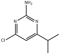 2-Amino-4-chloro-6-isopropylpyrimidine Structure