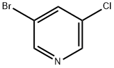 3-ブロモ-5-クロロピリジン 化学構造式
