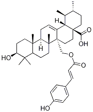 27-p-Coumaroyloxyursolic acid 化学構造式