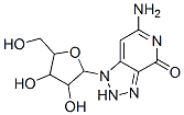 3-amino-9-[3,4-dihydroxy-5-(hydroxymethyl)oxolan-2-yl]-4,7,8,9-tetraza bicyclo[4.3.0]nona-1,3,6-trien-5-one|