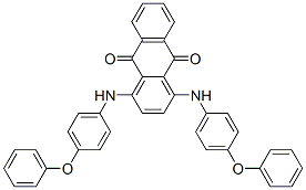 1,4-bis[(4-phenoxyphenyl)amino]anthraquinone Structure