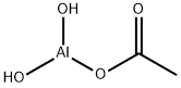 乙酸铝Al(OH)2(CH3COO).XH3BO3 结构式