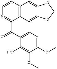 1,3-Dioxolo[4,5-g]isoquinolin-5-yl(2-hydroxy-3,4-dimethoxyphenyl)methanone Structure