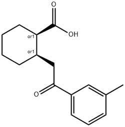 CIS-2-[2-(3-METHYLPHENYL)-2-OXOETHYL]CYCLOHEXANE-1-CARBOXYLIC ACID