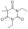 Barbituric acid, 1,3-diethyl-5,5-dimethyl- (4CI) 化学構造式