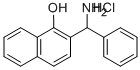 2-(AMINO-PHENYL-METHYL)-NAPHTHALEN-1-OL HCL Structure
