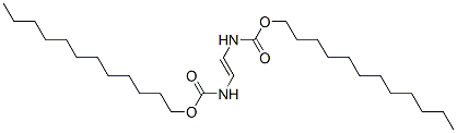 N,N'-ビニレンジカルバミン酸ジドデシル 化学構造式