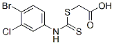 N-(4-Bromo-3-chlorophenyl)dithiocarbamic acid carboxymethyl ester|
