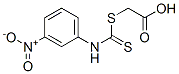 N-(3-Nitrophenyl)dithiocarbamic acid carboxymethyl ester 结构式