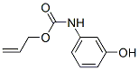 m-ヒドロキシカルバニル酸アリル 化学構造式