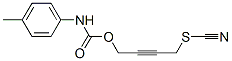 73623-22-0 4-Methylcarbanilic acid 4-thiocyanato-2-butynyl ester