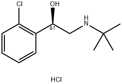 tulobuterol hydrochloride 结构式