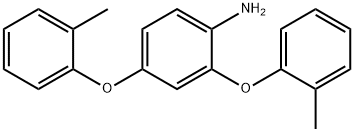 2,4-双(2-甲基苯氧基)-苯胺,73637-04-4,结构式