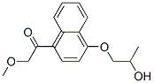 73637-18-0 1-(4-Methoxyacetyl-1-naphtyloxy)-2-propanol