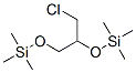 3-Chloro-1,2-propanediol, di(trimethylsilyl) ether Structure